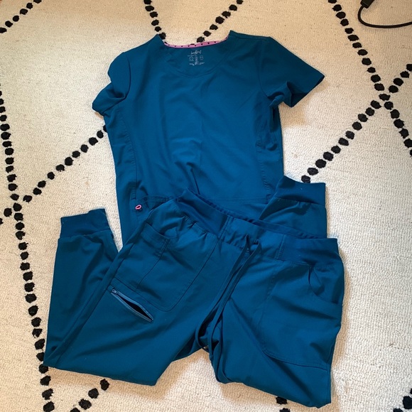 HeartSoul Other Heart And Soul Joggers Scrub Set Poshmark